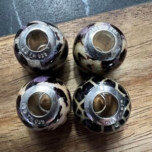 IBB Animal Print Charms 925